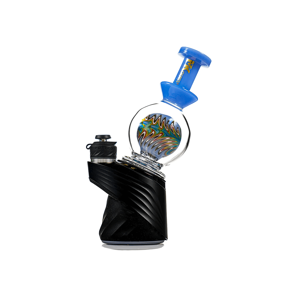 MKGlass MKAT7 Wigwag Sphere Puffco Glass Attachment - Glass Attachment Only - Image 5