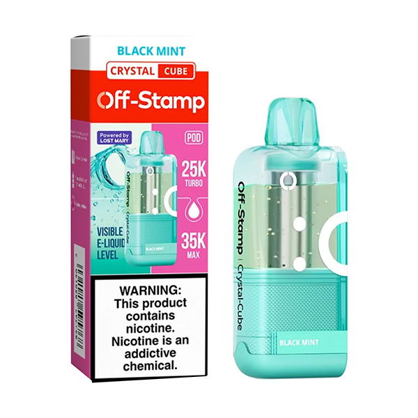 Off Stamp X Cube (Dispo only)(35000Puff)(17mL) Crystal Dispo POD - MOQ 5 - Image 5
