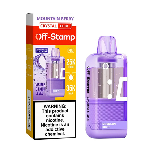Off Stamp X Cube (Dispo only)(35000Puff)(17mL) Crystal Dispo POD - MOQ 5 - Image 8