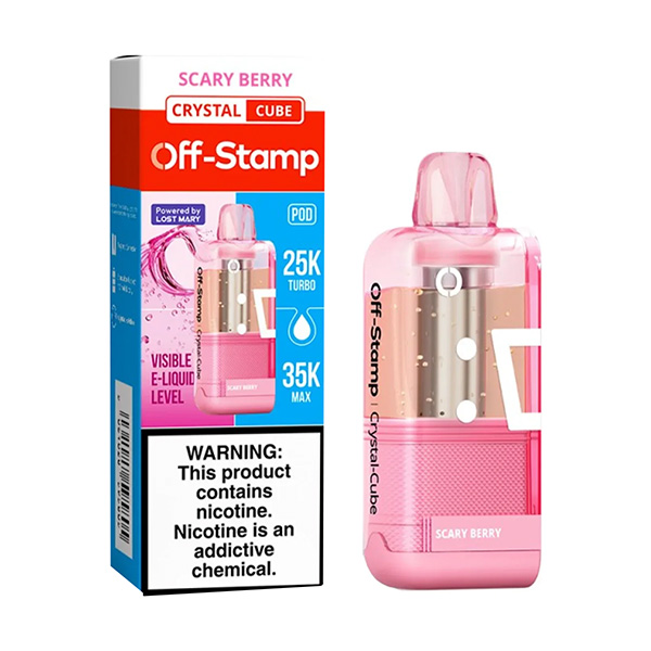 Off Stamp X Cube (Dispo only)(35000Puff)(17mL) Crystal Dispo POD - MOQ 5 - Image 6