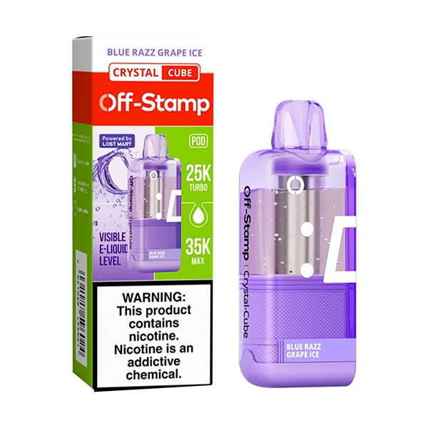 Off Stamp X Cube (Dispo only)(35000Puff)(17mL) Crystal Dispo POD - MOQ 5 - Image 11