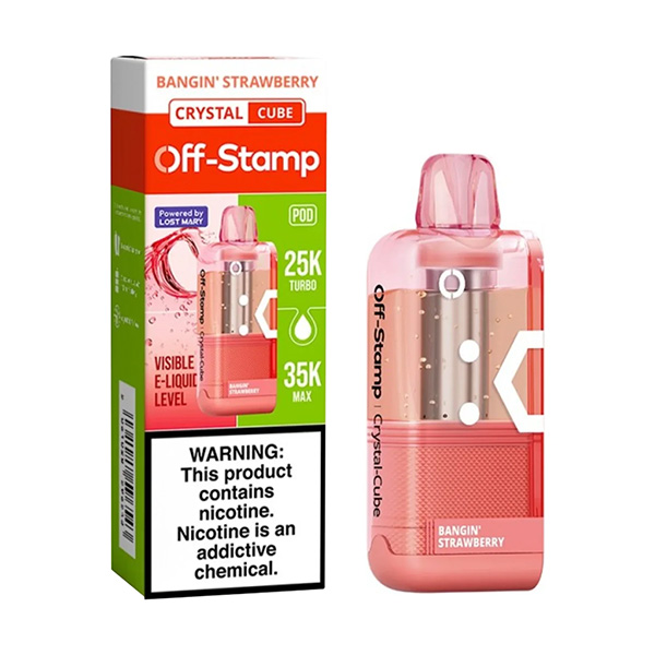 Off Stamp X Cube (Dispo only)(35000Puff)(17mL) Crystal Dispo POD - MOQ 5 - Image 3