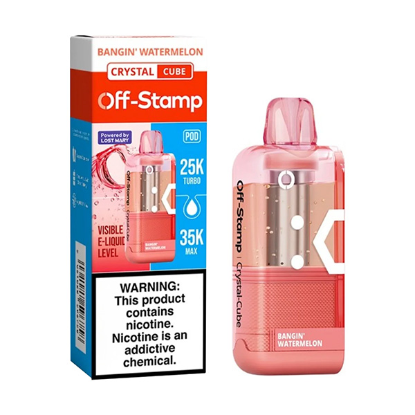 Off Stamp X Cube (Dispo only)(35000Puff)(17mL) Crystal Dispo POD - MOQ 5 - Image 13