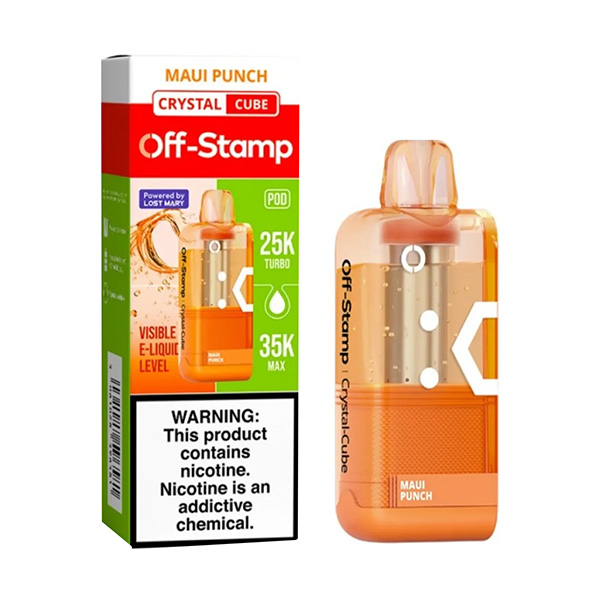 Off Stamp X Cube (Dispo only)(35000Puff)(17mL) Crystal Dispo POD - MOQ 5 - Image 9