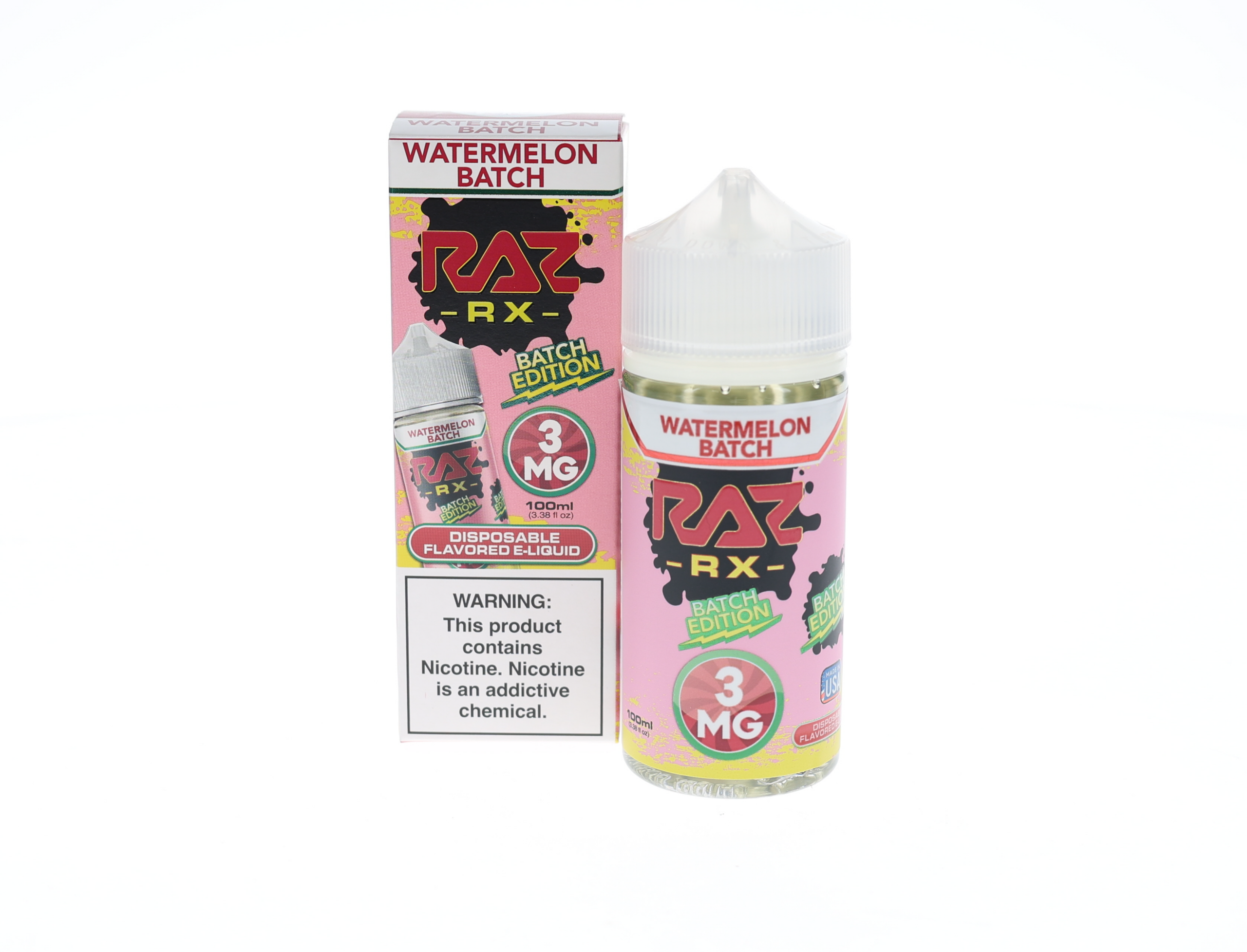 Pod Juice plus RAZ Disposables Collab E-Liquid 100mL - Freebase - MOQ 5 - Image 60